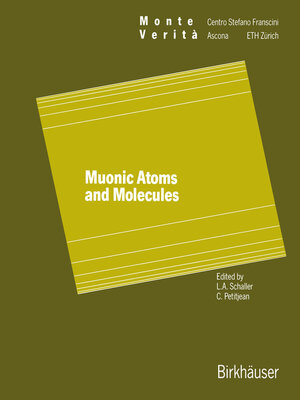cover image of Muonic Atoms and Molecules